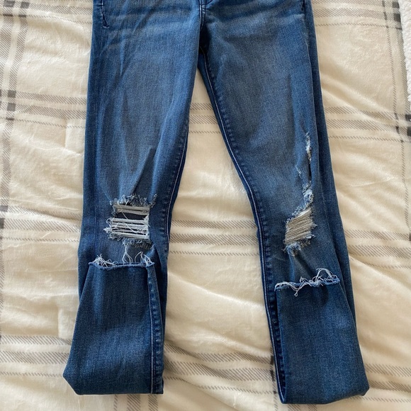 Express Skinny Jeans Mid Rise - Picture 2 of 4